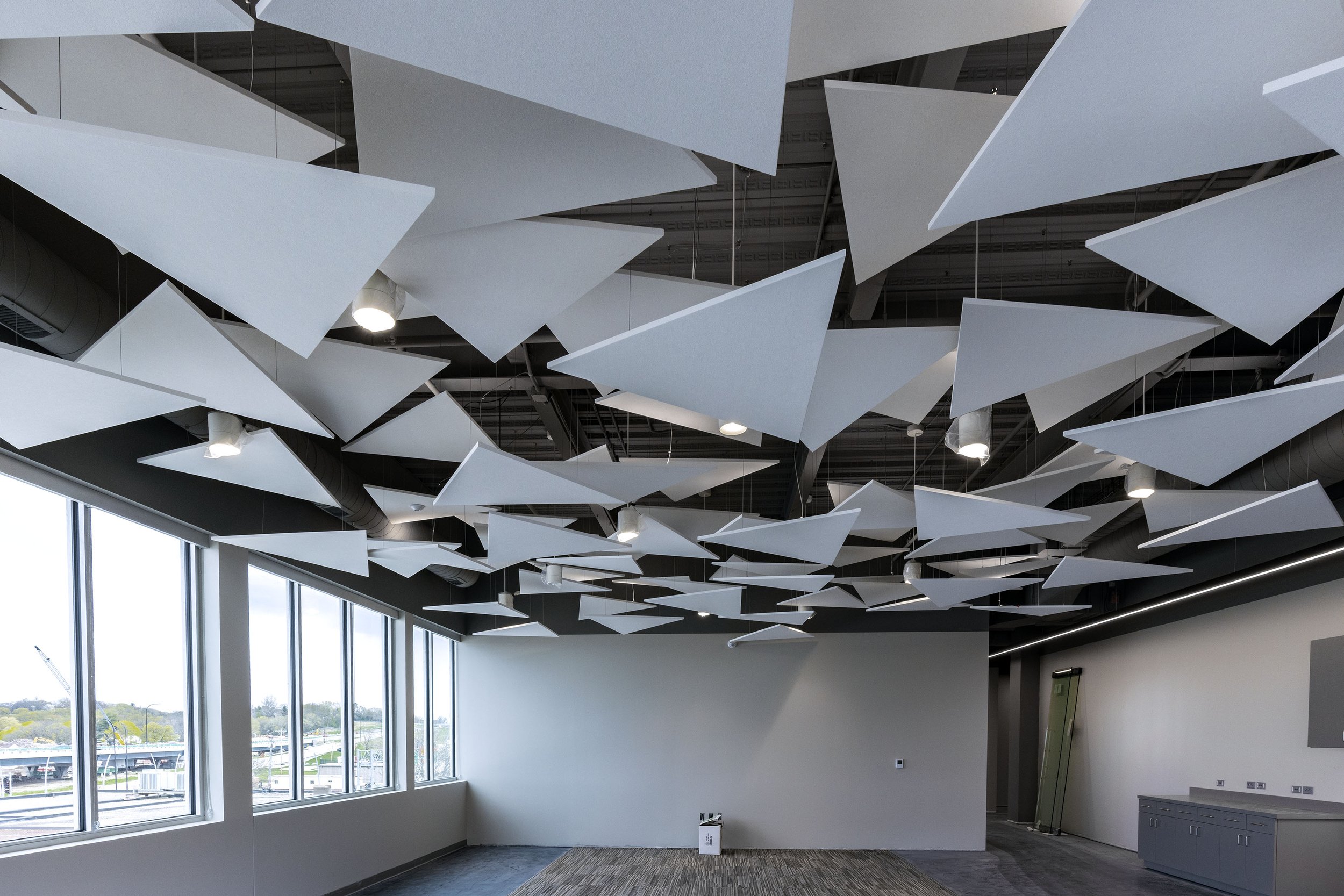 Professional acoustic panel installation for brand authority