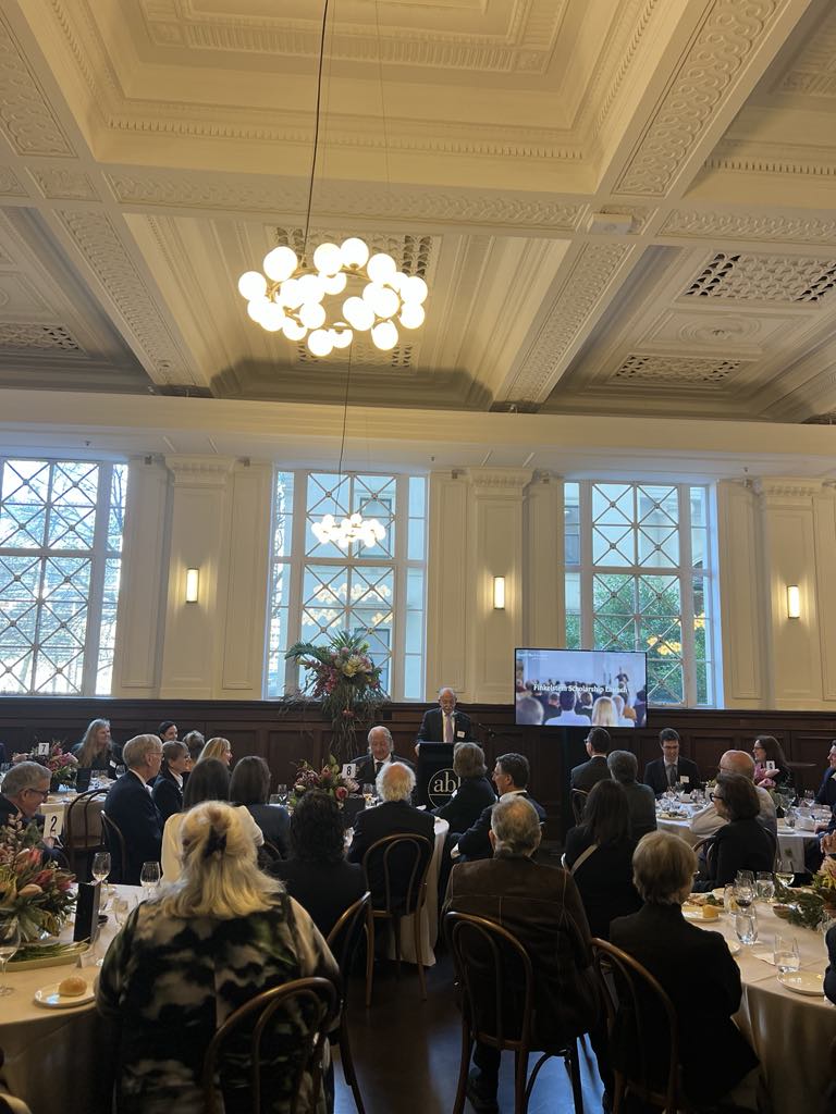 Audience at the Finkelstein Scholarship Launch event.