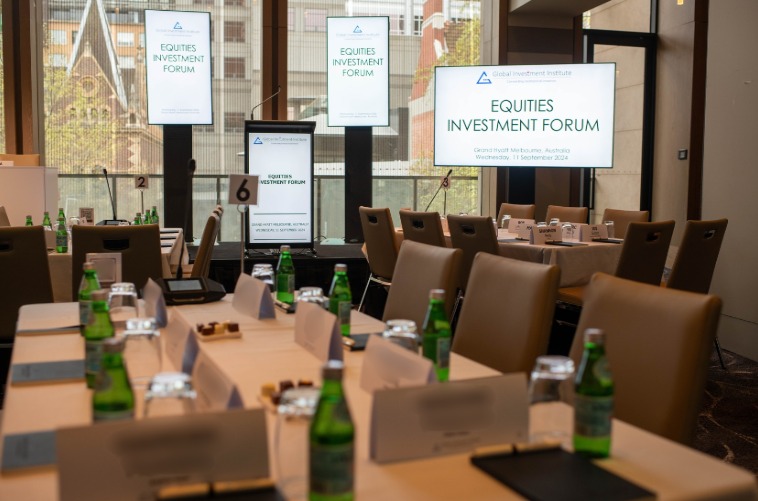 Hybrid conference AV production at Grand Hyatt for GII - Lida Audio Visual